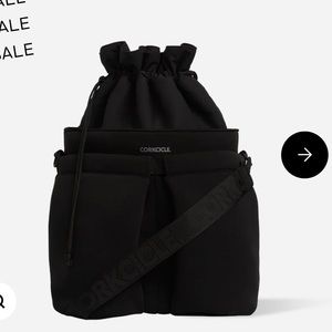 Corkcicle Beverage Bucket Cooler Bag, Black